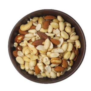 Mixed Nuts: Almonds, Brazil, Cashew, Peanuts