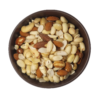 Mixed Nuts: Almonds, Brazil, Cashew, Peanuts