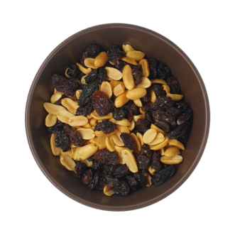 Cocktail Peanuts & Raisins (Roasted Salted)